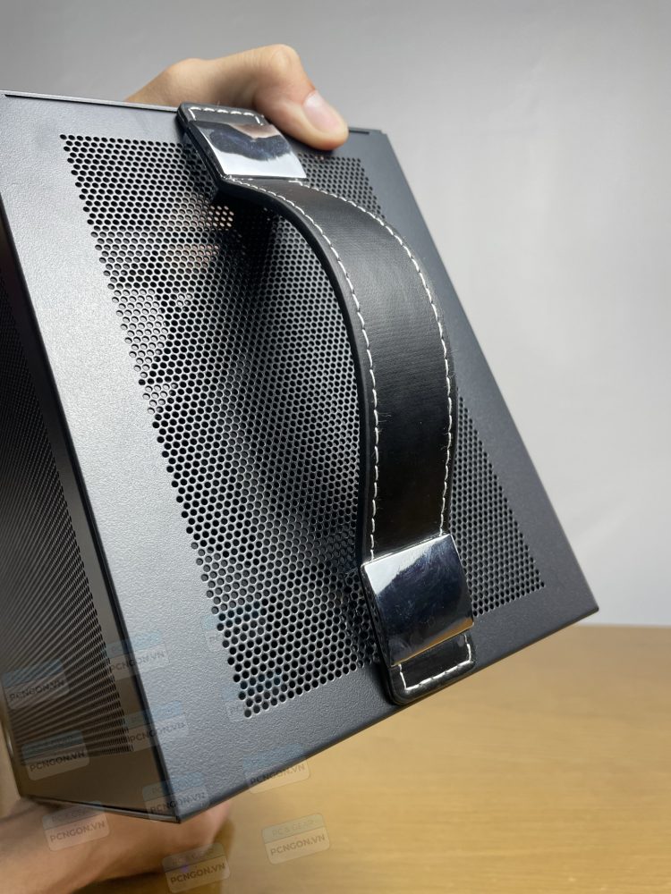 Vỏ Case Máy Tính Mini Itx Shiny Snake S200 - Đen 8