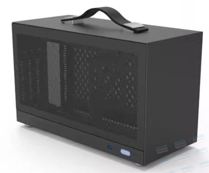Vỏ Case Máy Tính Mini Itx Shiny Snake S400 - Đen 1