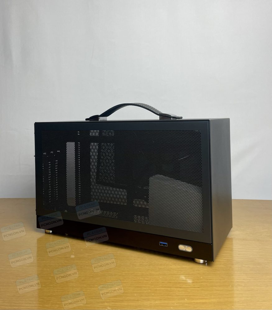 Vỏ Case Máy Tính Mini Itx Shiny Snake S400 - Đen 10