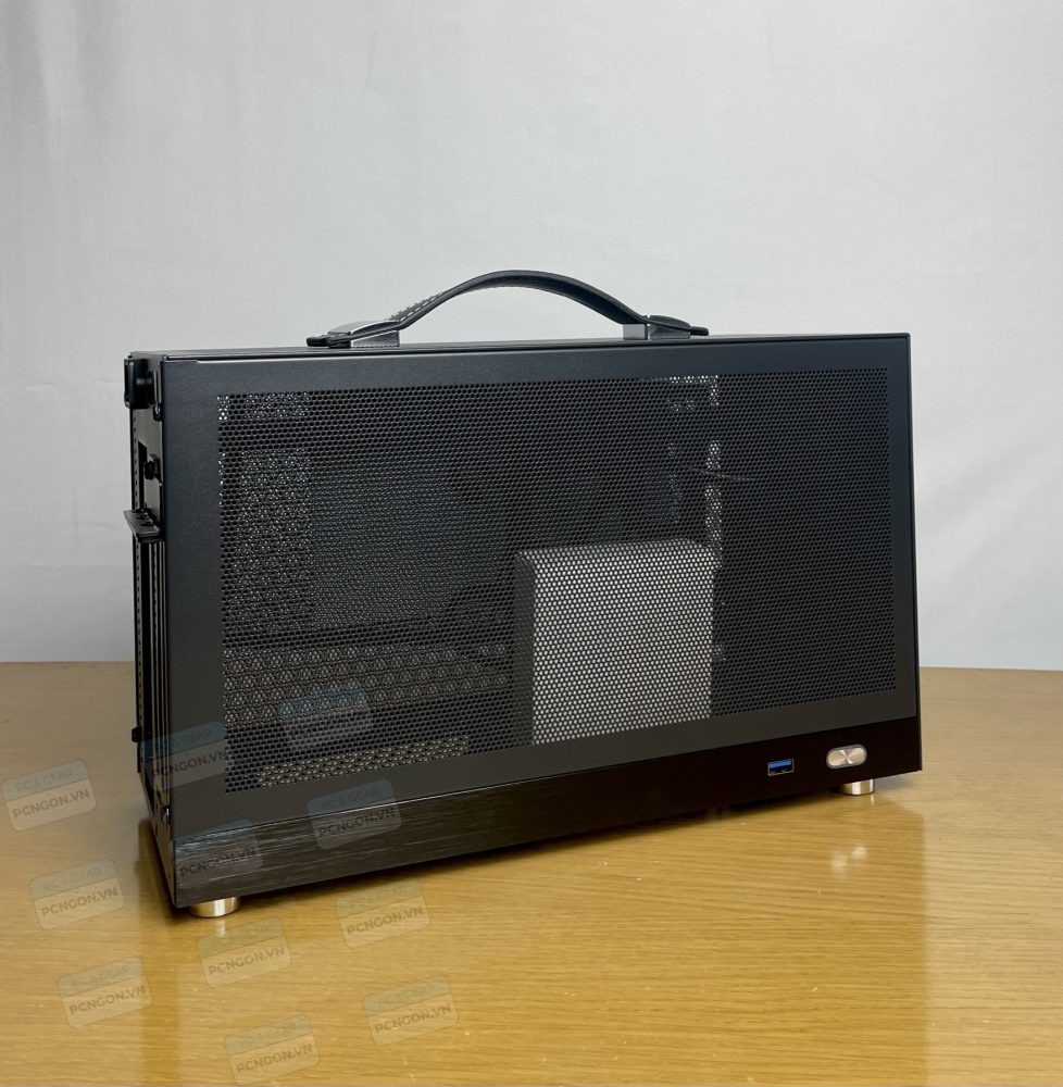 Vỏ Case Máy Tính Mini Itx Shiny Snake S400 - Đen 2