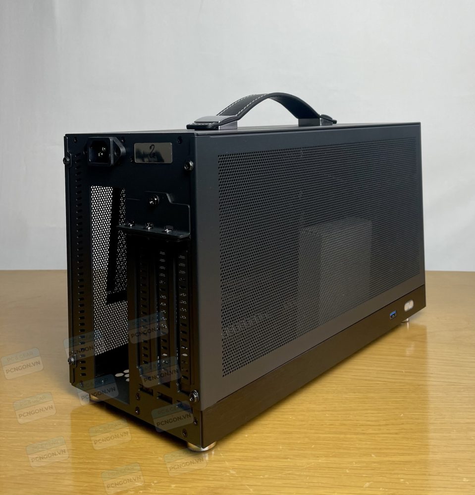 Vỏ Case Máy Tính Mini Itx Shiny Snake S400 - Đen 6