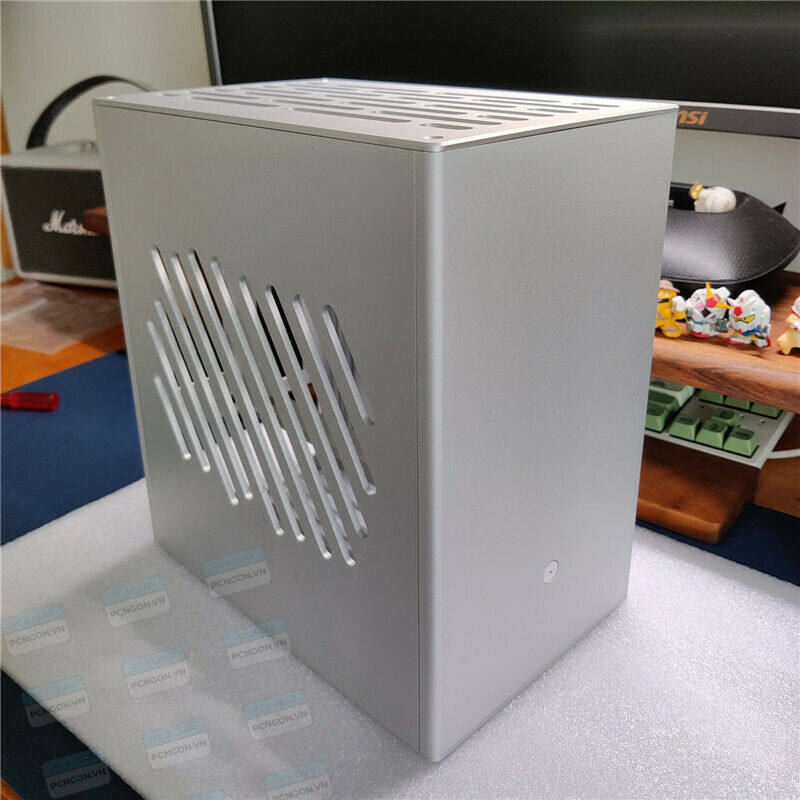 Vỏ Case Máy Tính Mini Itx Sirius S40 - Bạc 12