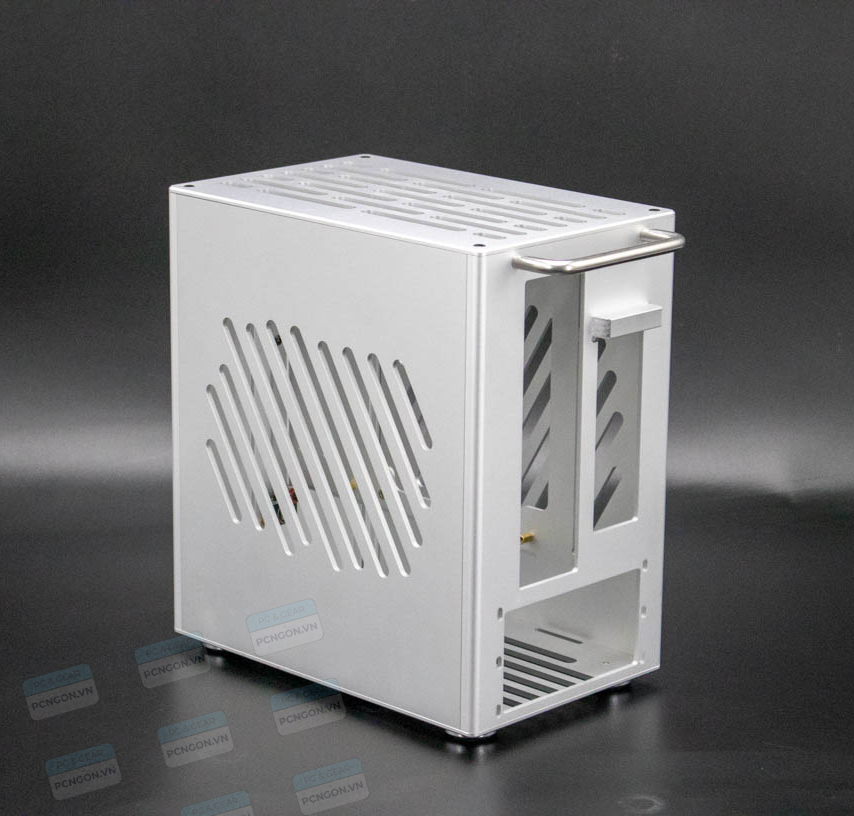 Vỏ Case Máy Tính Mini Itx Sirius S40 - Bạc 7