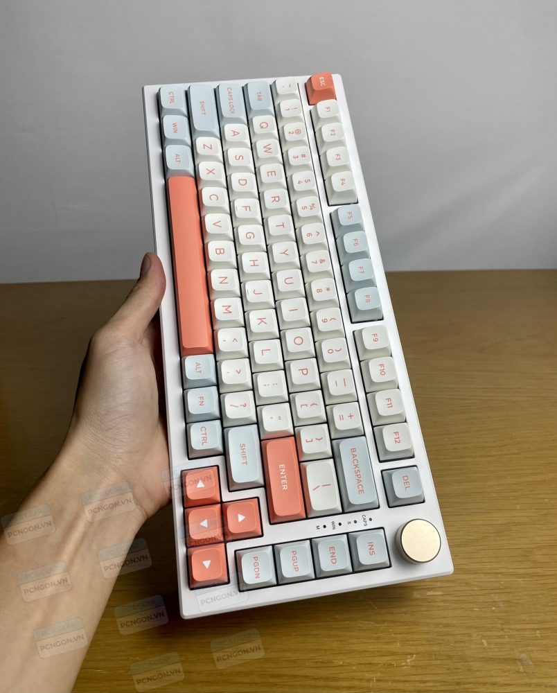 Bàn Phím Cơ Vgn N75 Orange (3 Mode) 1