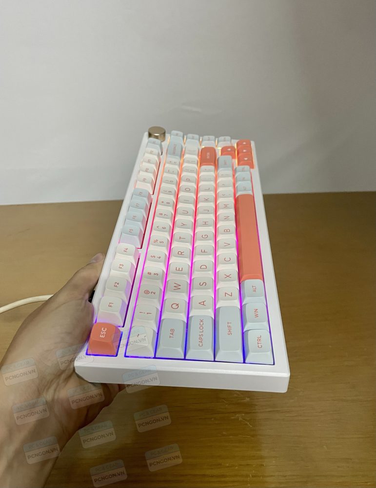 Bàn Phím Cơ Vgn N75 Orange (3 Mode) 13