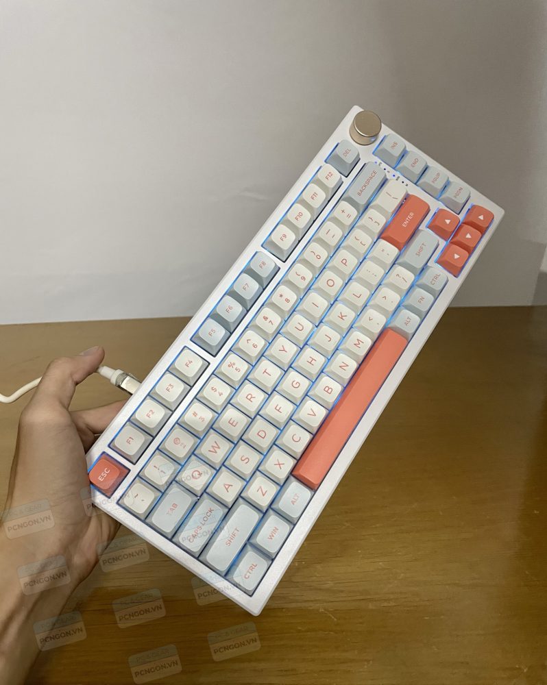 Bàn Phím Cơ Vgn N75 Orange (3 Mode) 14