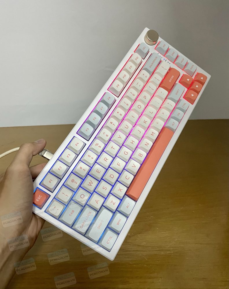 Bàn Phím Cơ Vgn N75 Orange (3 Mode) 15