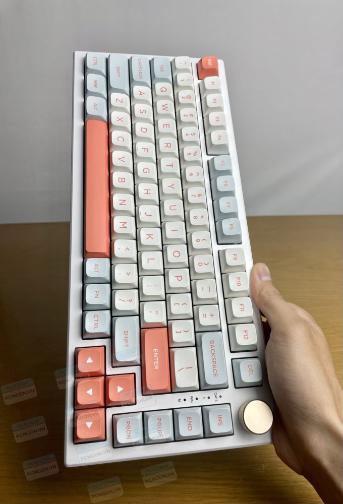 Bàn Phím Cơ Vgn N75 Orange (3 Mode) 5