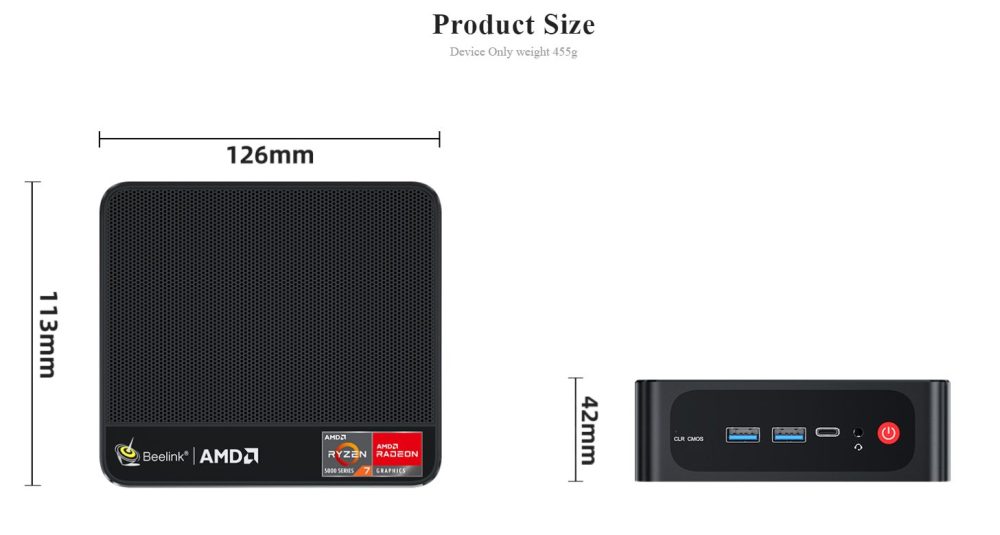 Mini Pc Beelink Ser5 Pro