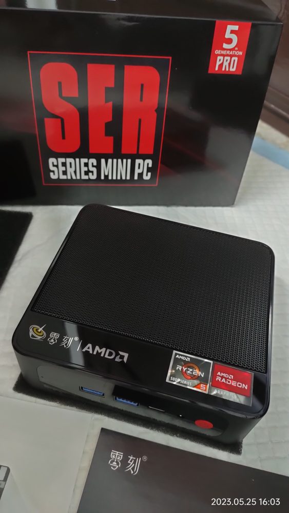 Máy Tính Mini Pc Beelink Ser5 R5-5560u 11
