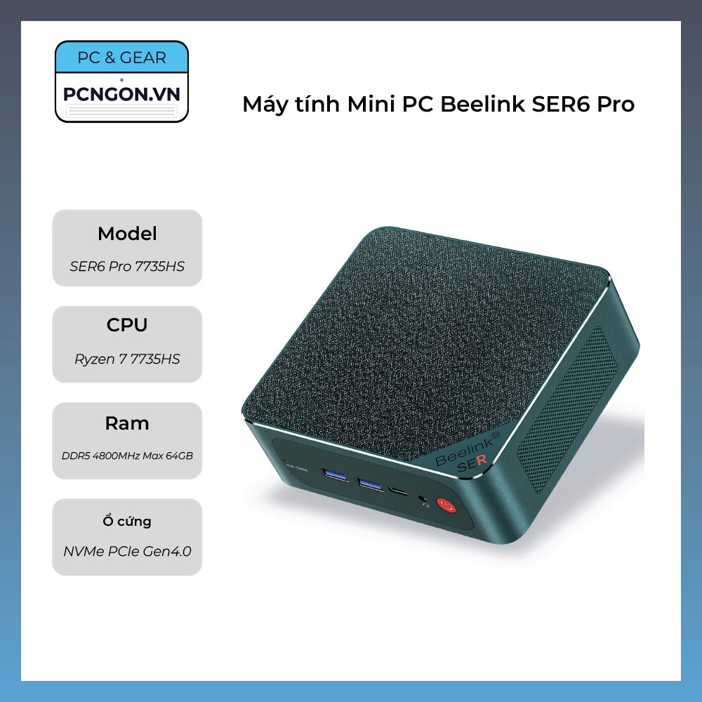 Máy Tính Mini Pc Beelink Ser6 Pro