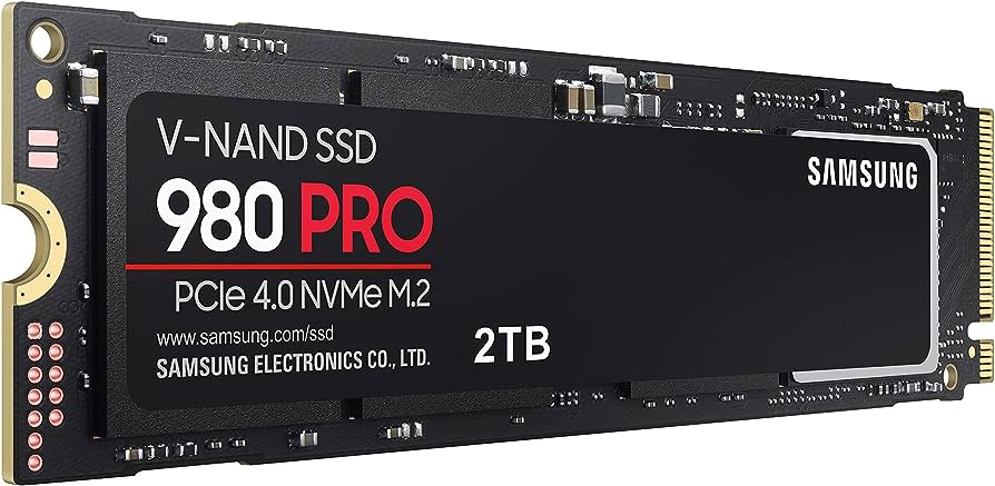 Ssd Samsung 980 Pro 2tb M.2 Nvme Pcie 4.0 (mz-v8p2t0b) 1