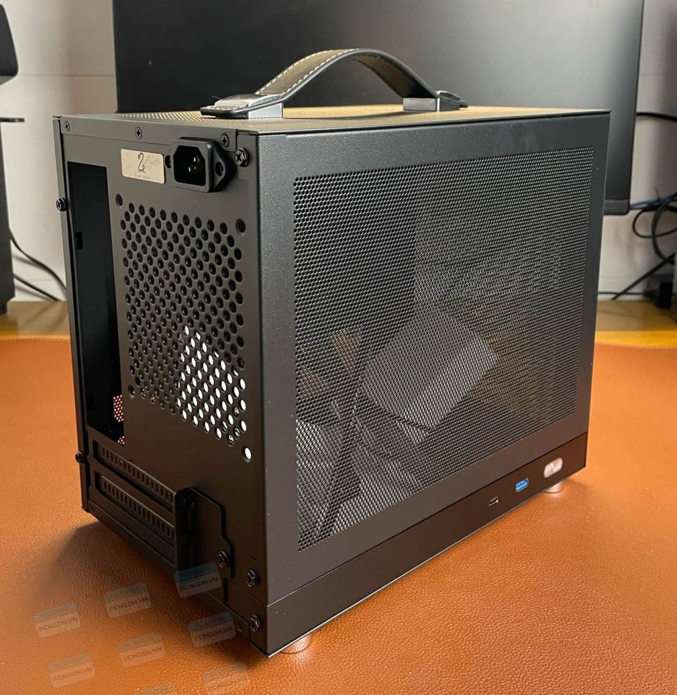 Vỏ Case Máy Tính Mini Itx Shiny Snake G200 - Đen 10