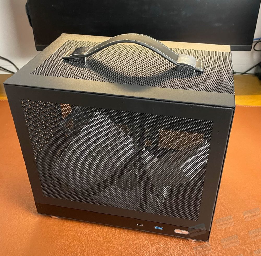 Vỏ Case Máy Tính Mini Itx Shiny Snake G200 - Đen 12