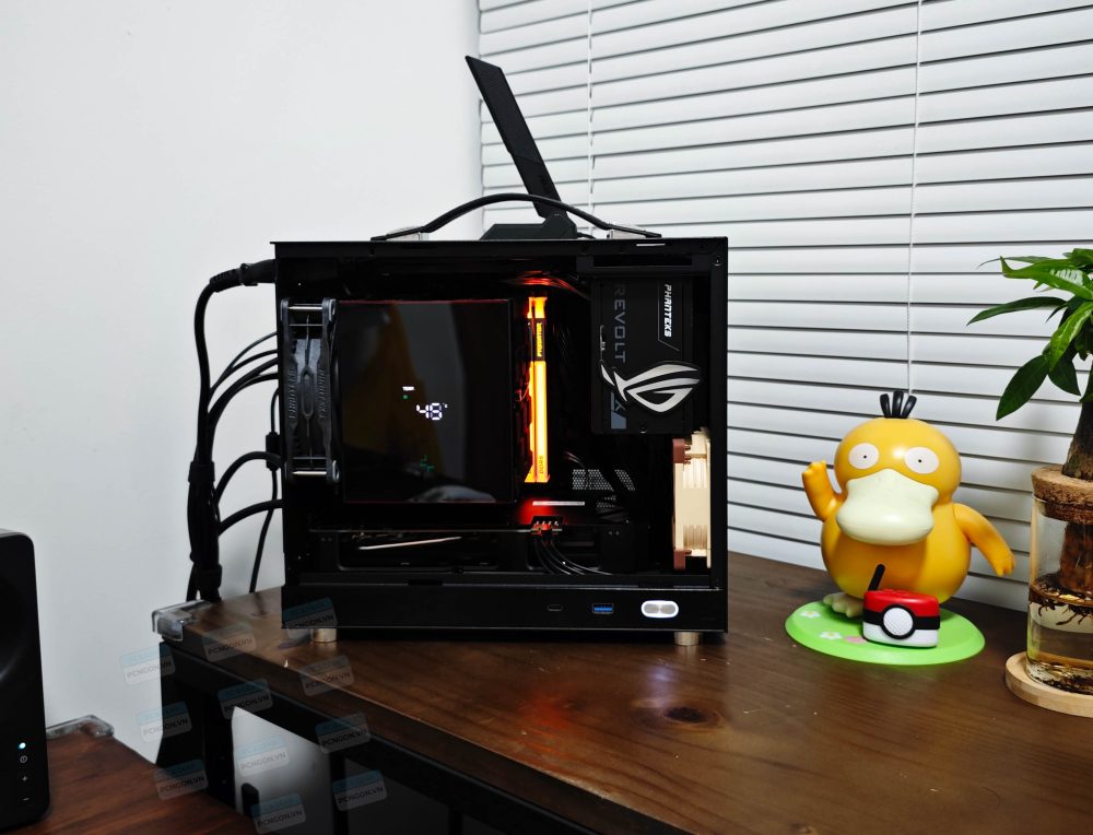 Vỏ Case Máy Tính Mini Itx Shiny Snake G200 - Đen 20