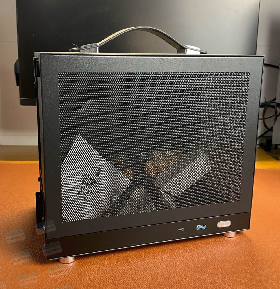 Vỏ Case Máy Tính Mini Itx Shiny Snake G200 - Đen 5