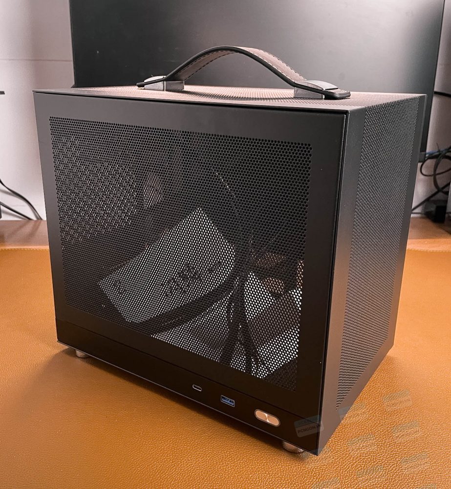 Vỏ Case Máy Tính Mini Itx Shiny Snake G200 - Đen 6