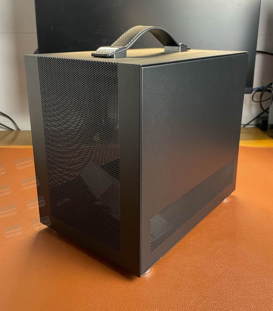 Vỏ Case Máy Tính Mini Itx Shiny Snake G200 - Đen 7