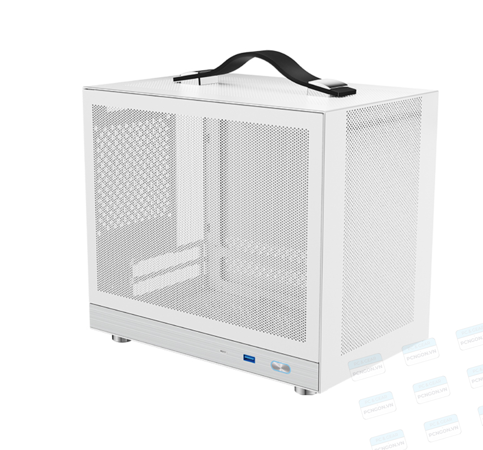 Vỏ Case Máy Tính Mini Itx Shiny Snake G200 - Trắng 1