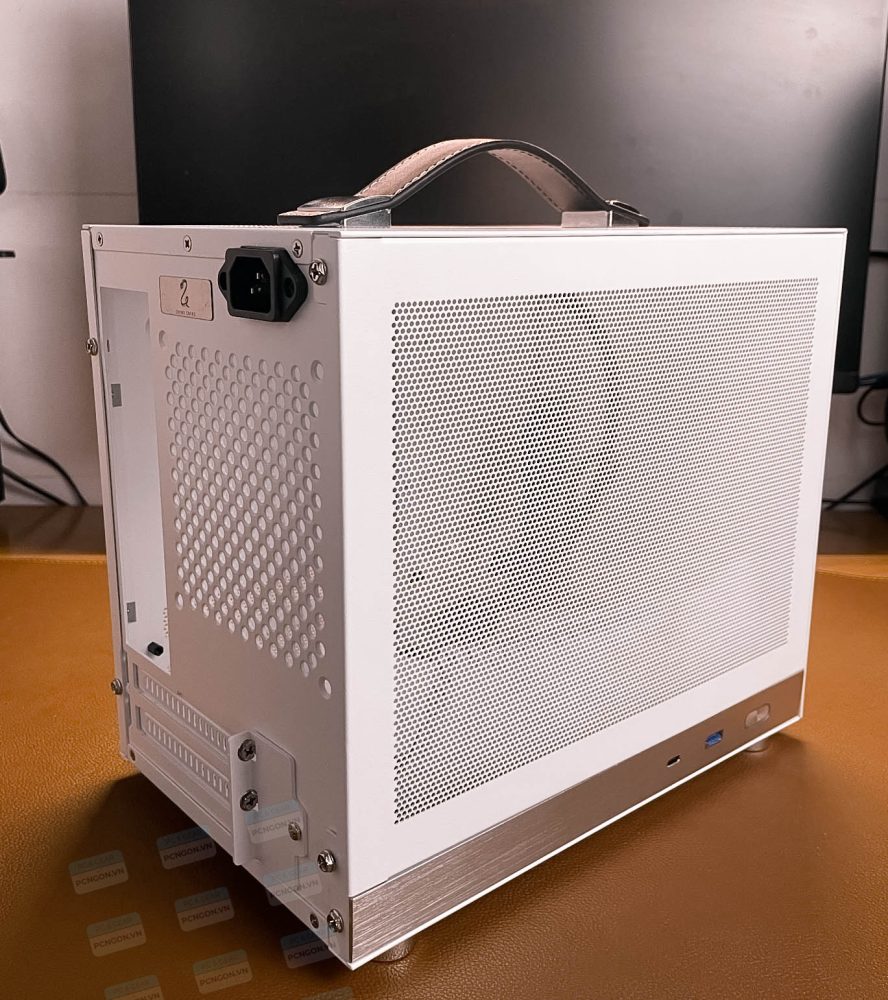 Vỏ Case Máy Tính Mini Itx Shiny Snake G200 - Trắng 11