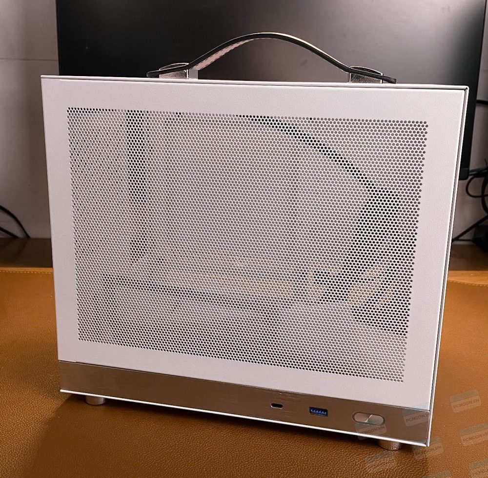 Vỏ Case Máy Tính Mini Itx Shiny Snake G200 - Trắng 12