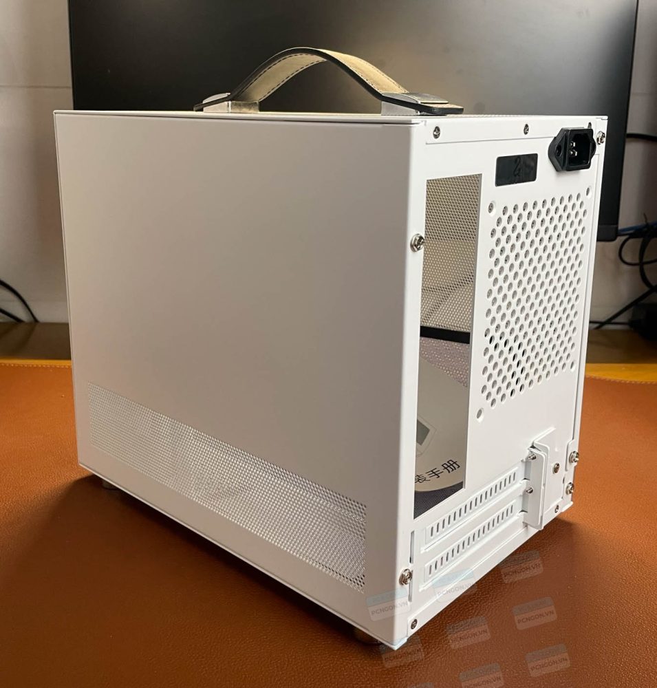 Vỏ Case Máy Tính Mini Itx Shiny Snake G200 - Trắng 14