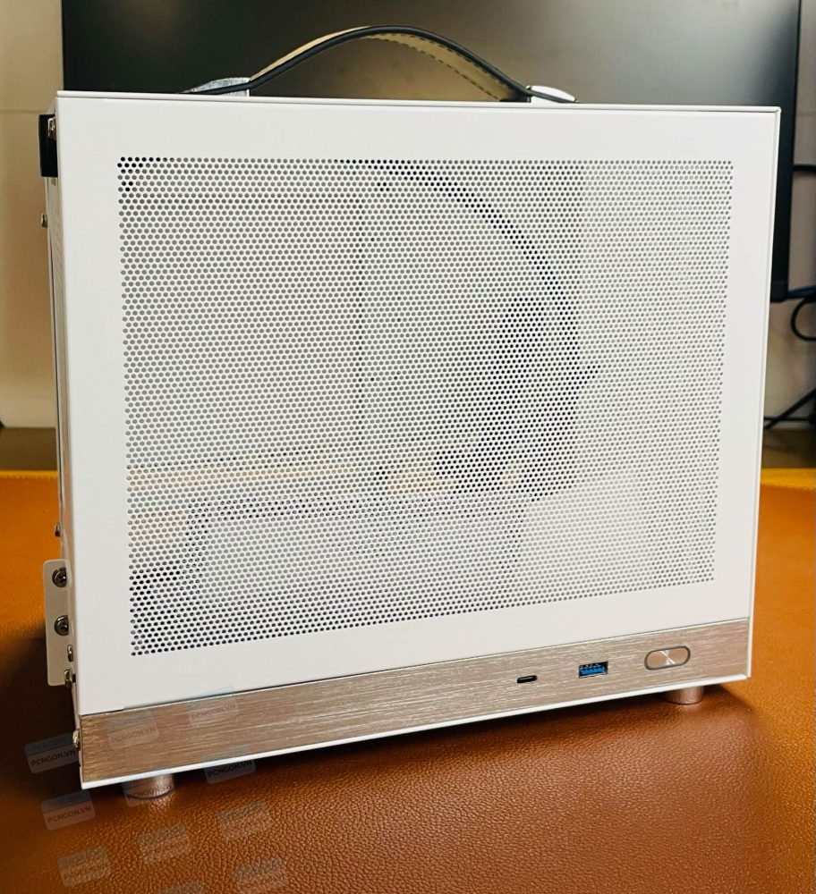 Vỏ Case Máy Tính Mini Itx Shiny Snake G200 - Trắng 15