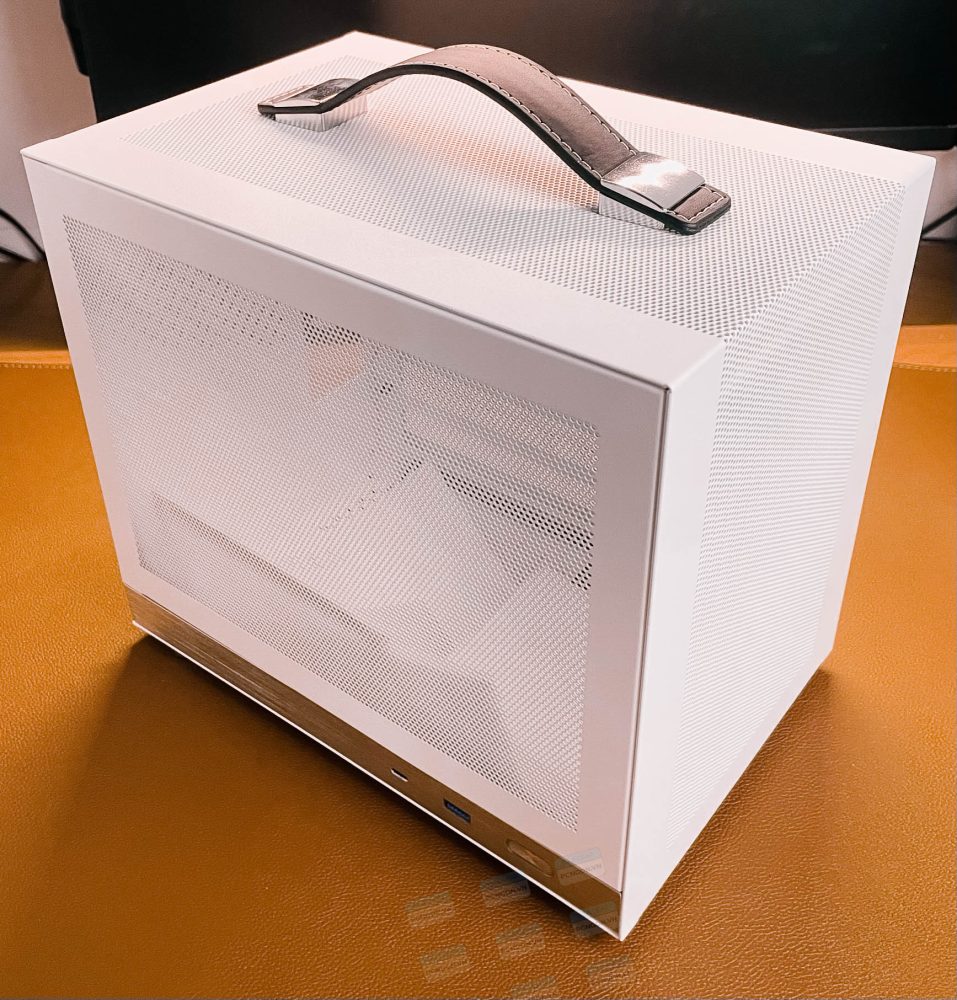 Vỏ Case Máy Tính Mini Itx Shiny Snake G200 - Trắng 17