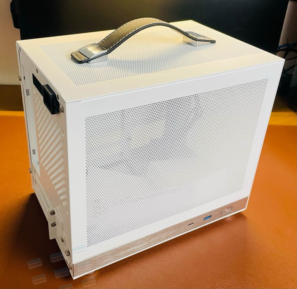 Vỏ Case Máy Tính Mini Itx Shiny Snake G200 - Trắng 18