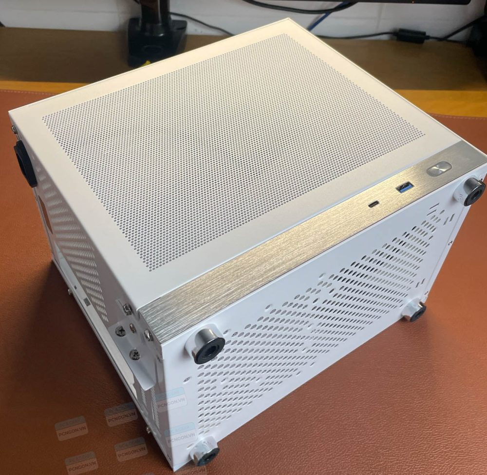 Vỏ Case Máy Tính Mini Itx Shiny Snake G200 - Trắng 22