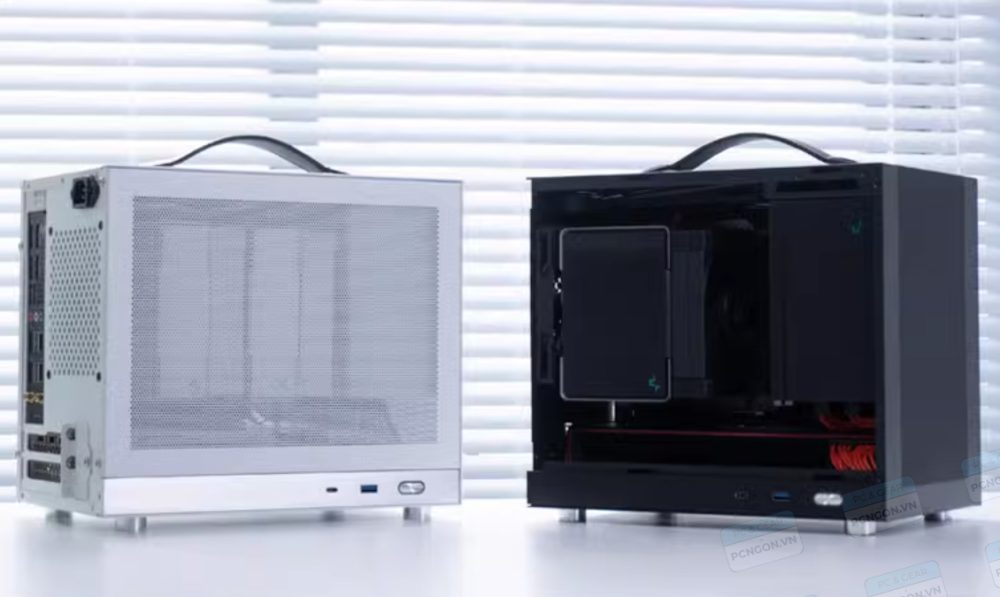 Vỏ Case Máy Tính Mini Itx Shiny Snake G200 - Trắng 7