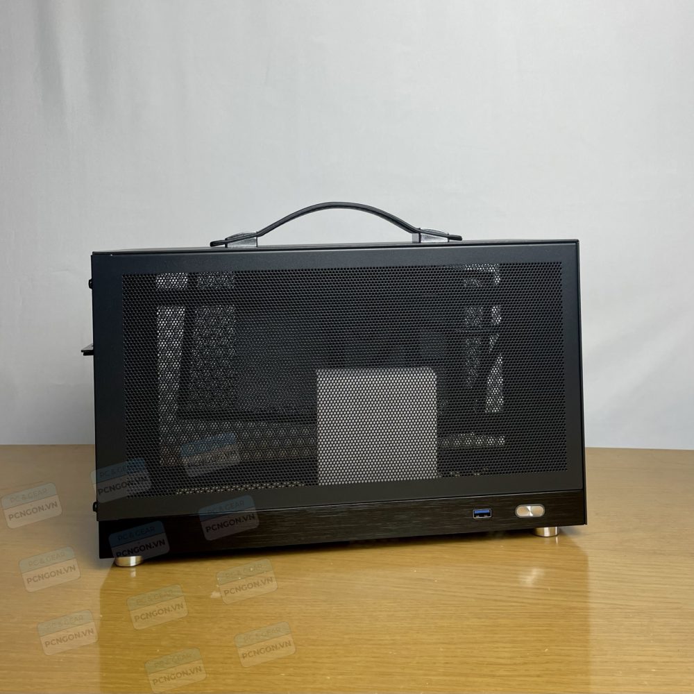 Vỏ Case Máy Tính Mini Itx Shiny Snake S400 - Đen (kèm Riser 4.0) 1
