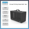 Vỏ Case Máy Tính Mini Itx Shiny Snake S400 - Đen (kèm Riser 4.0)