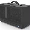 Vỏ Case Máy Tính Mini Itx Shiny Snake S400 - Đen (kèm Riser 4.0) 12
