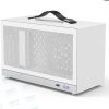 Vỏ Case Máy Tính Mini Itx Shiny Snake S400 - Trắng (kèm Riser 4.0) 13