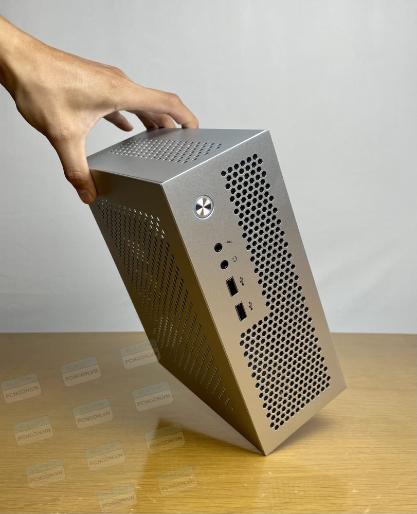 Vỏ Case Máy Tính Mini Itx Sktc A09 - Bạc 11