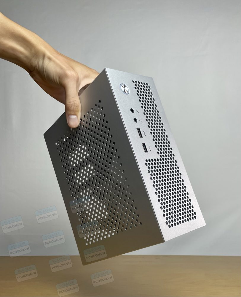 Vỏ Case Máy Tính Mini Itx Sktc A09 - Bạc 5