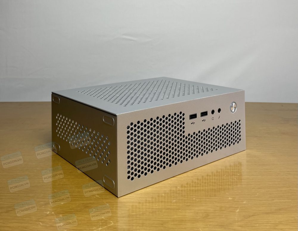 Vỏ Case Máy Tính Mini Itx Sktc A09 - Bạc 8