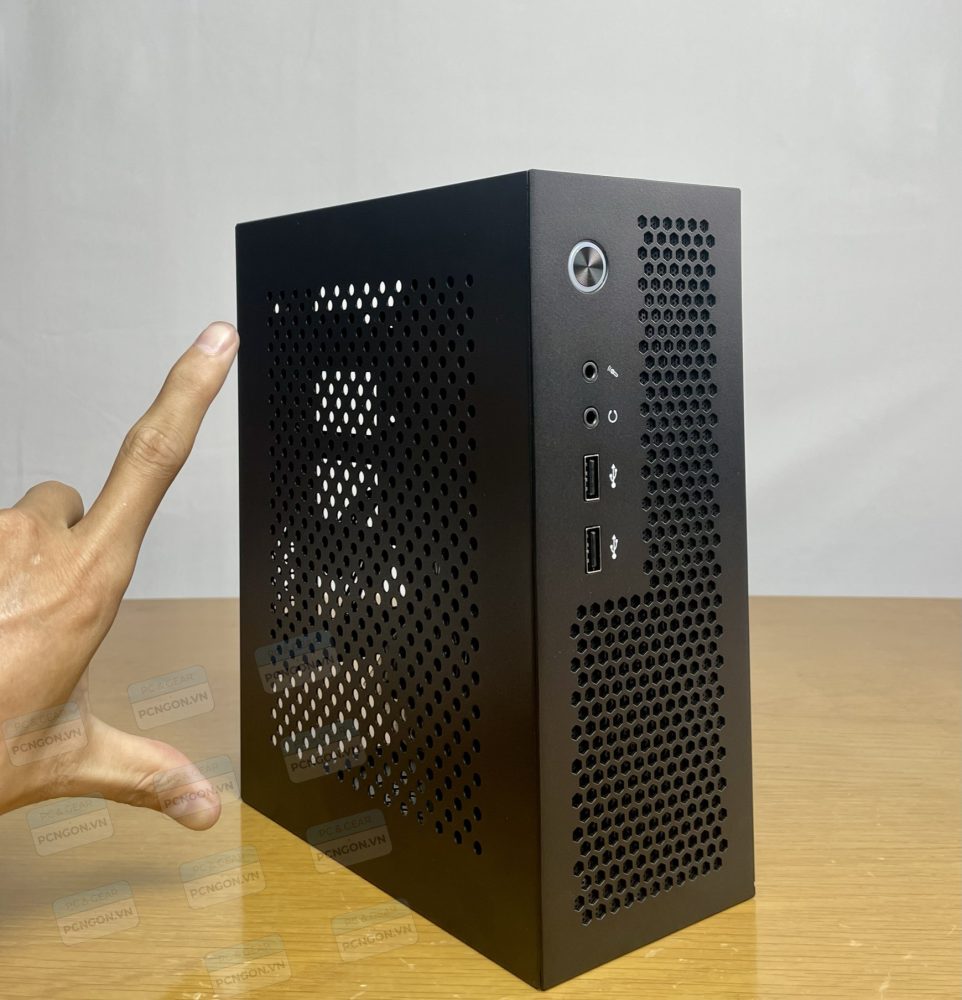 Vỏ Case Máy Tính Mini Itx Sktc A09 - Đen 7