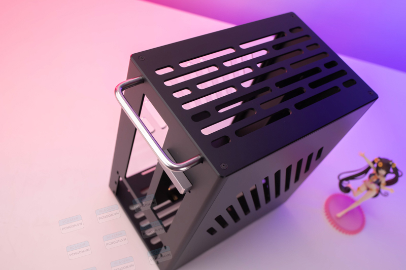 Vỏ Case Máy Tính Mini Itx Sirius S40 - Đen 4