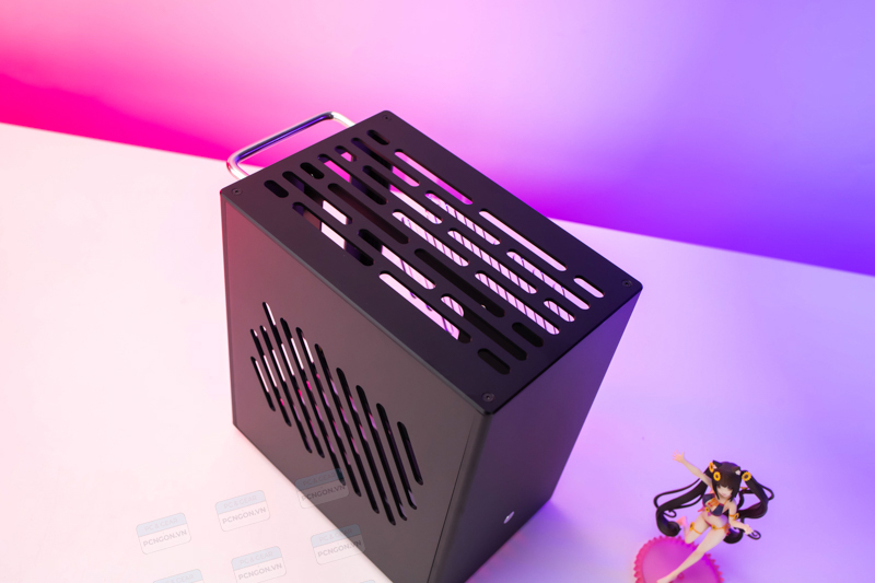 Vỏ Case Máy Tính Mini Itx Sirius S40 - Đen 6
