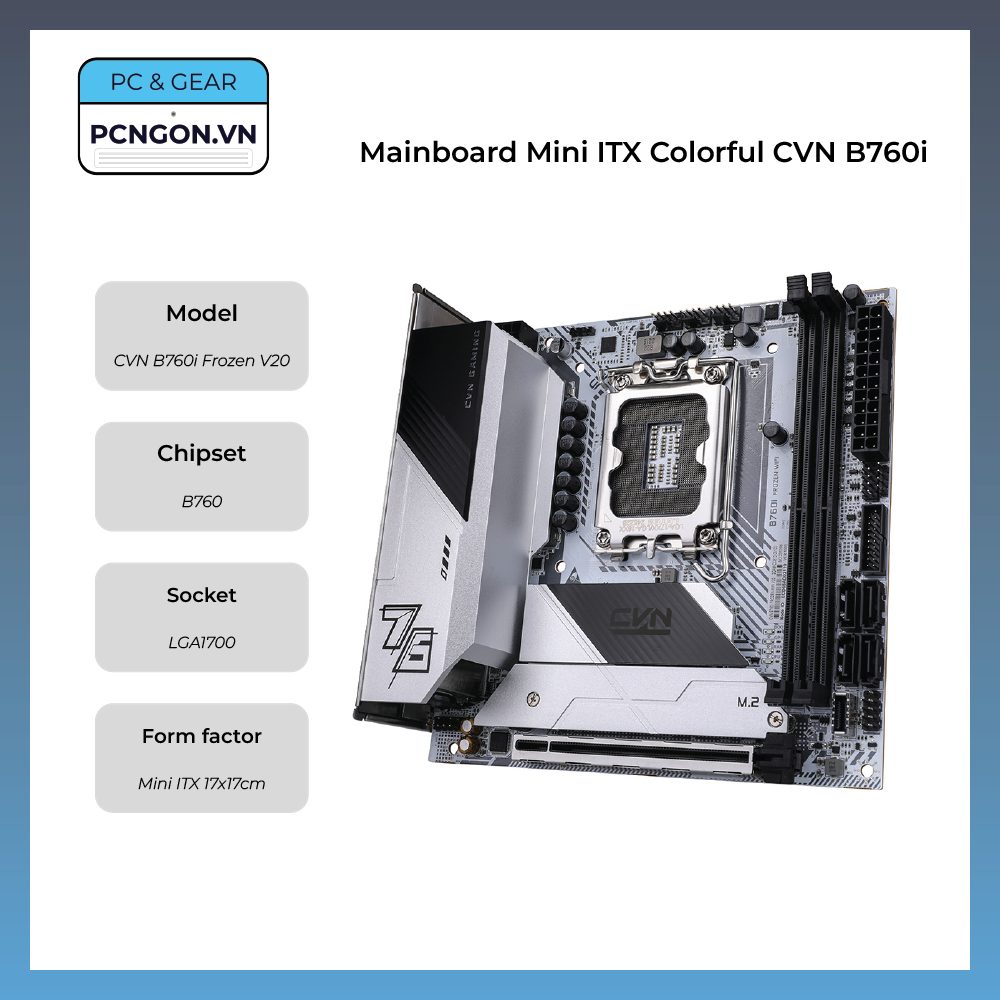 Mainboard Mini Itx Colorful Cvn B760i Frozen V20