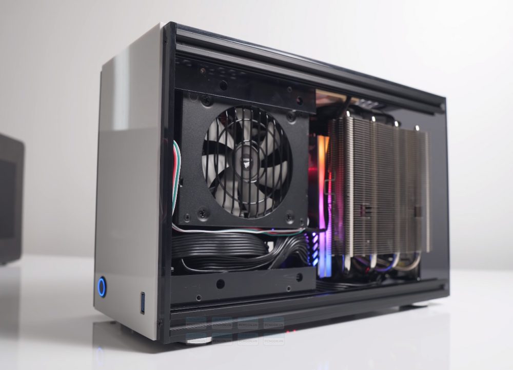 Vỏ Case Máy Tính Mini Itx Geeek A50s - Trắng 5