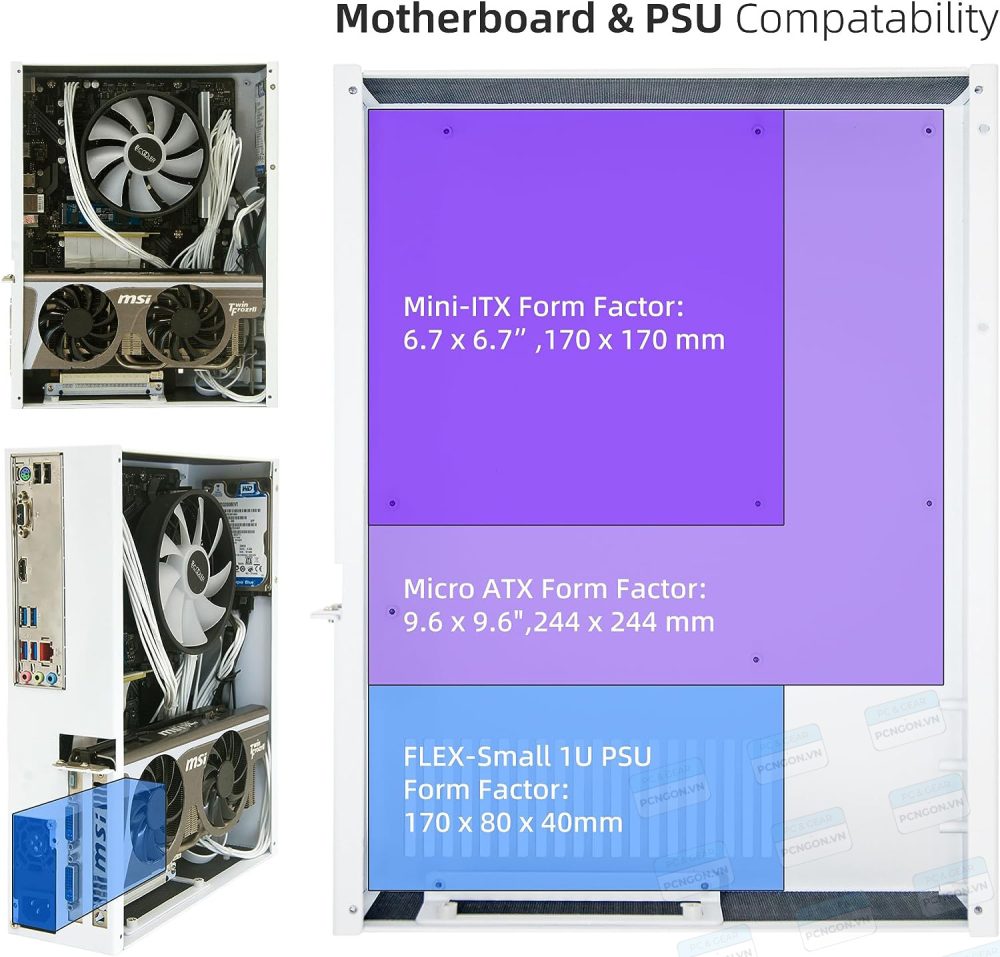 Vỏ Case Máy Tính Mini Itx Sgpc K59 12