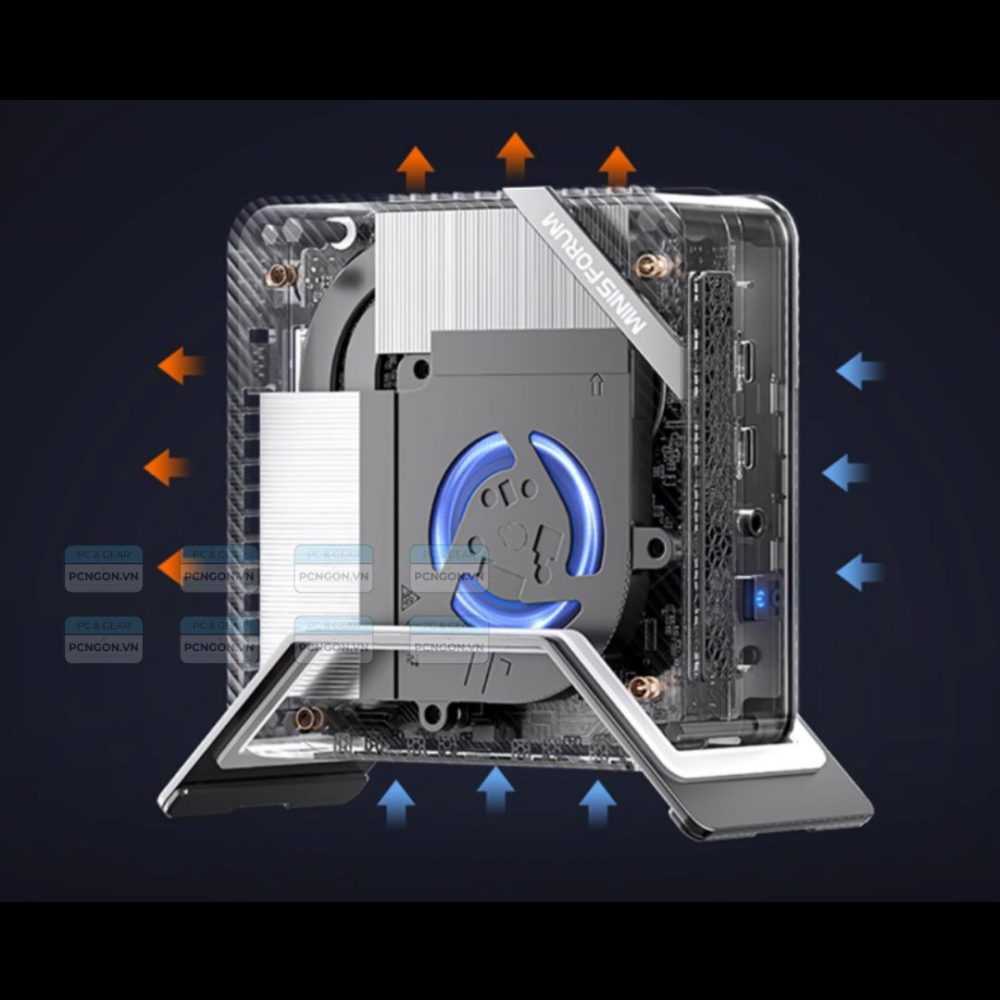 Máy Tính Mini Pc Minisforum Um560xt (barebone) (6)