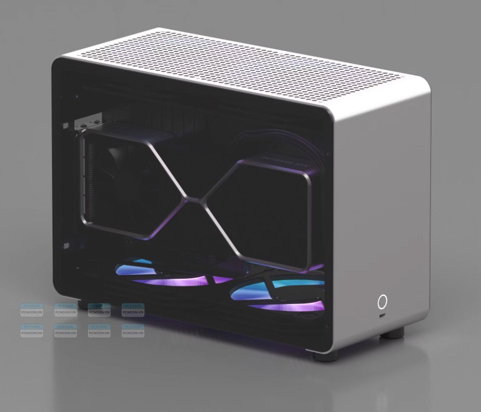 Vỏ Case Máy Tính Mini Itx Geeek G1-pro - Bạc 3