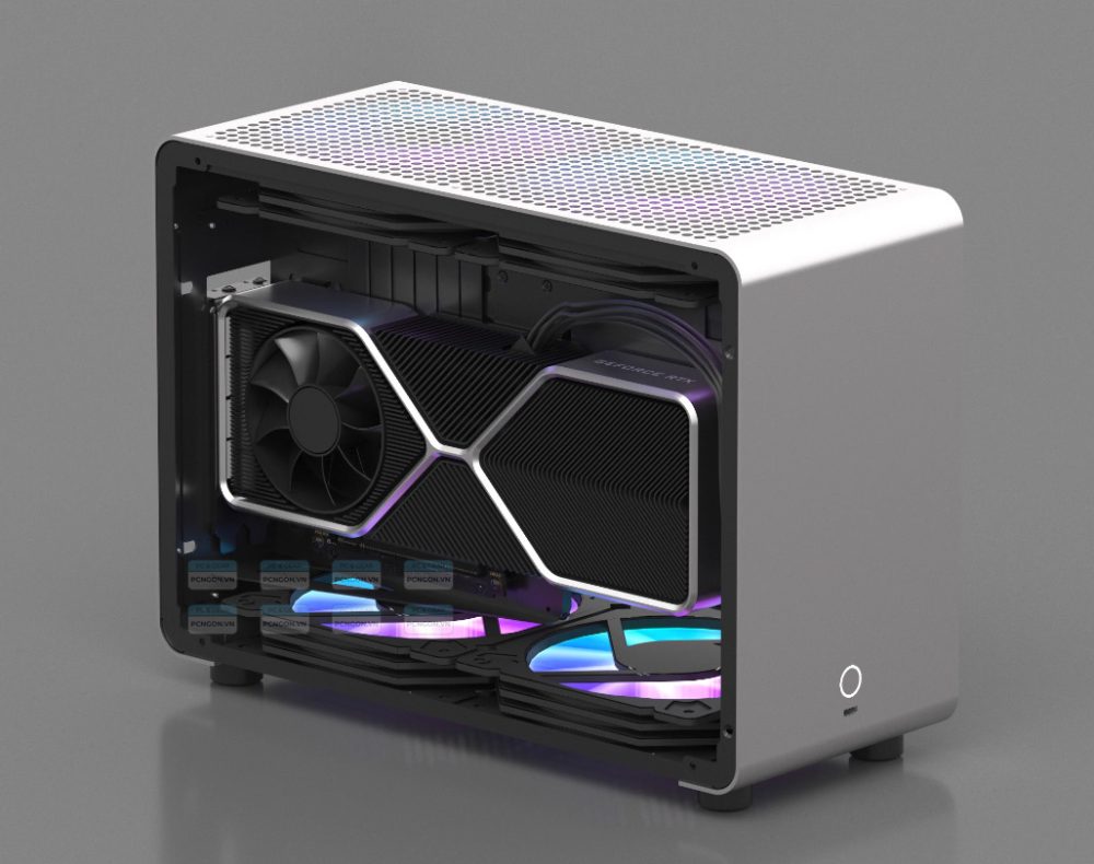 Vỏ Case Máy Tính Mini Itx Geeek G1-pro - Đen 2