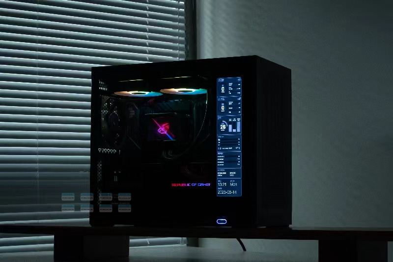 Vỏ Case Máy Tính Mini Itx Shiny Snake G500 - Đen 11