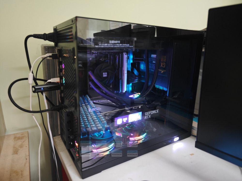 Vỏ Case Máy Tính Mini Itx Shiny Snake G500 - Đen 3