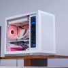 Vỏ Case Máy Tính Mini Itx Shiny Snake G500 - Trắng 5
